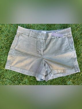J. Crew Olive Chino Bermuda Shorts